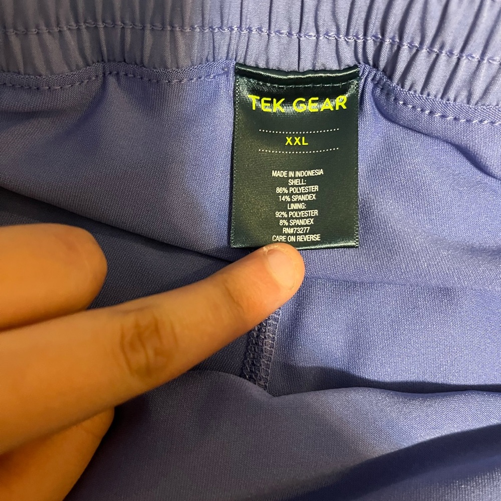 Tek Gear Purple Activewear Shorts XXL